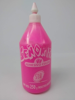 Adhesivo vinílico fluo Rosa Sta 250 gs