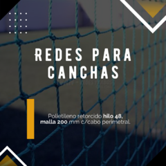 Red para Cerramiento de Canchas