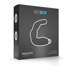 Massageador Para A Próstata C/ Vibrador My Boy Classic Preto - loja online