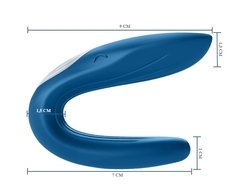 Vibrador e Estimulador Recarregável Multivelocidade Partner Whale na internet
