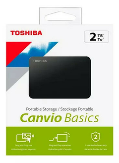 HD 2TB USB 3.0 EXTERNO TOSHIBA CANVIO