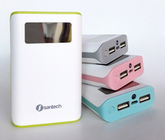 POWER BANK SANTECH USB 12000 MAH - comprar online