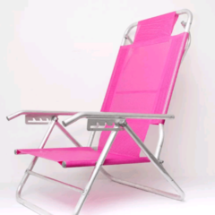 REPOSERAS DESCANSAR 80012 FUCSIA ALUMINIO 5 POSIC