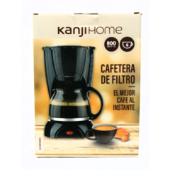 Cafetera De Filtro Permanente Lavable Kanji 6 Tazas 800w en internet