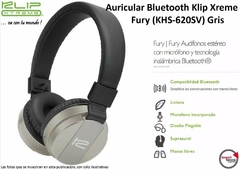 AURICULARES CON MIC KLIP XTREME FURY - comprar online