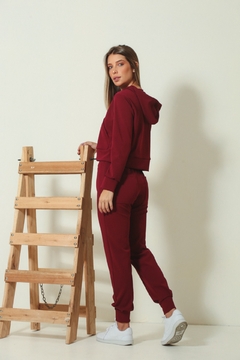 Conjunto Comfy Vermelho Carmim na internet