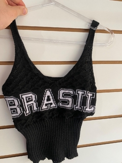 CROPED CROCHE SELECAO BRASILEIRA - styletenis