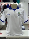 Camiseta de Time Brasil Polo Branca