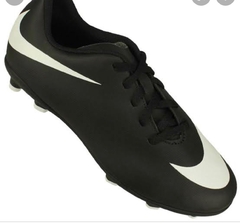 Chuteira Campo Nike Bravata FG - Preto+Branco na internet