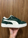 TENIS PUMA 180 PREMIUM VERDE MUSGO E BRANCO