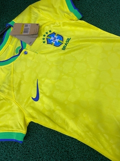 Camisa Seleção Brasileira Tailandesa Copa 2022 na internet