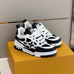 TENIS LV TRAINER IMPORTADO BRANCO E PRETO - comprar online