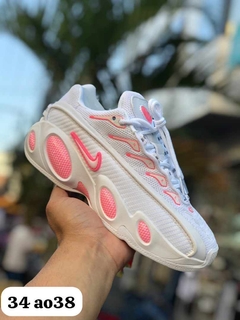 NIKE NOCTA GLIDE QUALIDADE PREMIUM - BRANCO E ROSA