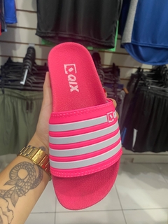 CHINELO QIX ROSA/BRANCO