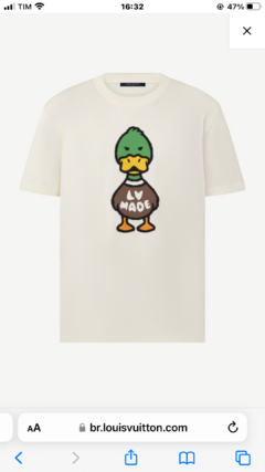 Camiseta Louis Vuitton Pato em Jacquard - comprar online