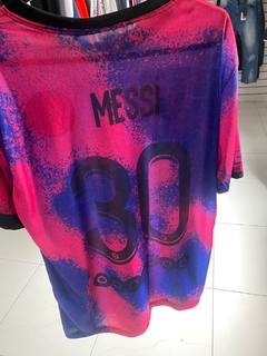 camiseta do psg azul e rosa - comprar online