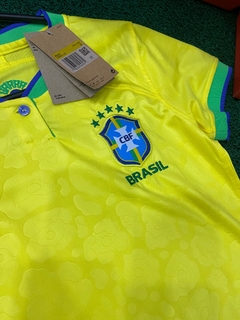 Camisa Seleção Brasileira Tailandesa Copa 2022