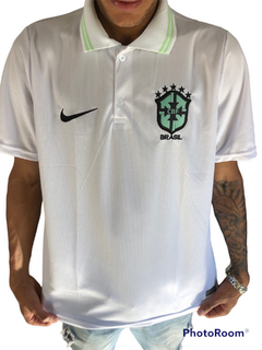 CAMISETA BRASIL SELEÇÃO GOLA POLO