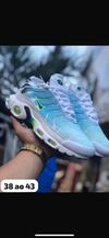 Tênis Nike Air Max TN BRANCO AZUL E PRETO