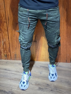 Calca jeans destroid city denim moda masculino - comprar online