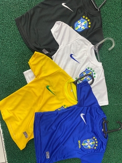 Camiseta seleção nike Drifit Infantil - comprar online