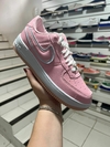 Tênis Air Force 1 - Rosa/branco