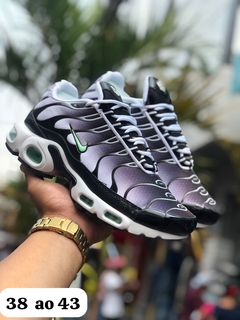 Tênis Nike Air Max TN CHUMBO PRETO E VERDE