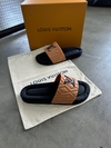 CHINELO LV MASCULINO LUXURY -MARROM