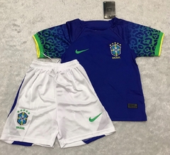 KIT CONJUNTO SELEÇÃO BRASILEIRA COPA 2022