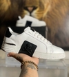 Sapatênis Philipp Plein em couro style tenis