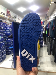 Tênis Qix Combat - Branco/Azul - styletenis