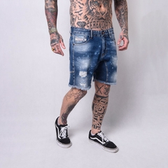 Shorts Jeans Metal Carbono - comprar online