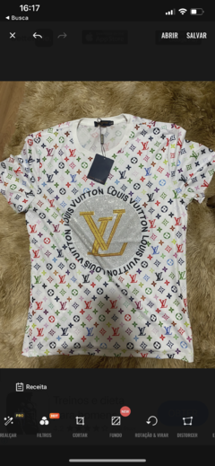 Imagem do Camiseta Lv predaria branca logo lv ca 36929