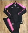 Conjunto Nike Paris Saint Germain Preto e Rosa