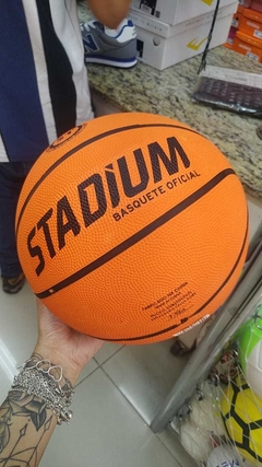 Bola de Basquete Stadium VIII - Laranja e Preto - comprar online