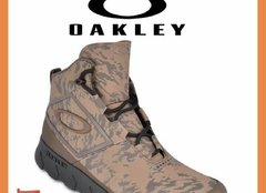 Tênis Oakley Md 1 Mid Camo Masculino - Bege e Cinza