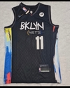 CAMISETA DE BASQUETE OFICIAL NBA BROOKLYN NETS SWINGMAN - IRVING #11