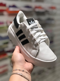 Tênis Adidas- Branco/preto - loja online