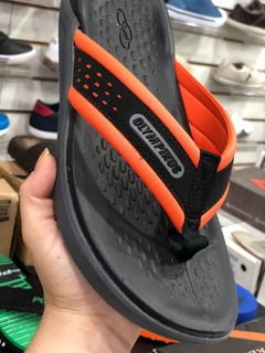 Chinelo Olympikus Preto/Spicy 921 na internet