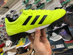 Chuteira Society Adidas Copa 19 3 TF - Verde Limão+Preto - comprar online