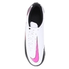 Chuteira Society Nike Phantom GT Club - Branco+Preto