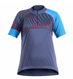 Loja Oficial Camisa Ciclista Feminina C/ Ziper Delta 04187 - styletenis