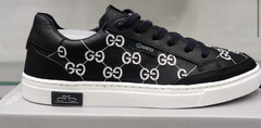 Sapatenis gucci couro logo - styletenis