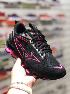 Tênis Mizuno Wave Prophecy 11 - preto/rosa na internet