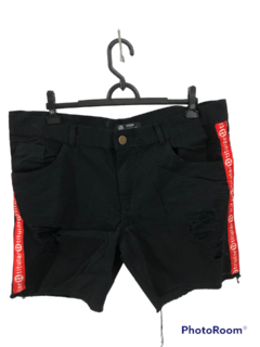 BERMUDA TITULAR JEANS DESTROYED - comprar online