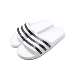 Adidas Adilette Aqua Slides Branco Preto - comprar online