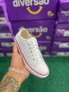 TÊNIS INFANTIL DIVERSÃO CANVAS LOW BRANCO