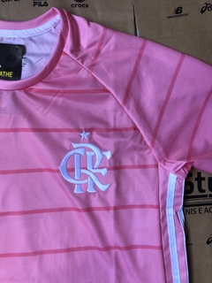 Camiseta de Time Flamengo Rosa - loja online