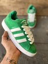 TENIS ADIDAS CAMPUS PREMIUM BRANCO VERDE