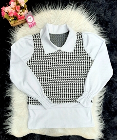 Blusa Colete Tricot Modal - comprar online